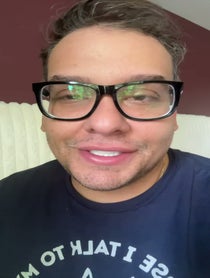 Poster for Birthday video from George Santos