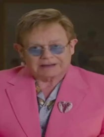 Poster for Birthday video from Elton John PARODY