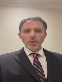 Poster for Holiday video from Gareth Southgate Lookalike