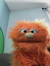Poster for Pep Talk video from The Bingel Puppet Troupe