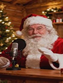 Poster for Roast video from British Santa Claus