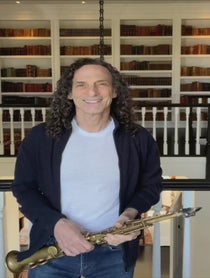 Poster for Birthday video from Kenny G