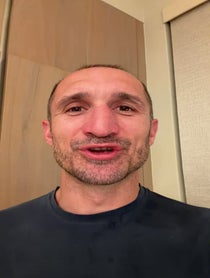 Poster for Pep Talk video from Giorgio Chiellini