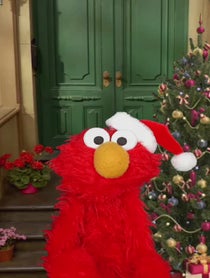 Poster for Holiday video from Elmo and Friends