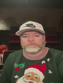 Poster for Holiday video from David Cook