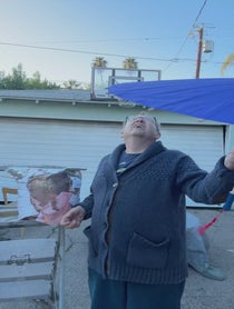 Poster for Holiday video from Michael Rayner - Brokenjuggler