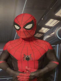 Poster for Pep Talk video from SpiderMan