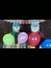 Poster for Birthday video from Ruqayya bibi