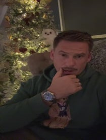 Poster for Holiday video from Lee Ryan