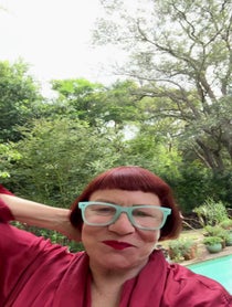 Poster for Birthday video from Nell Campbell