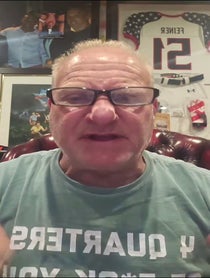 Poster for Fantasy football video from Stu Feiner