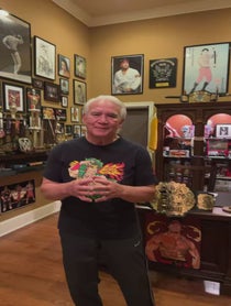 Poster for Birthday video from Ricky Steamboat