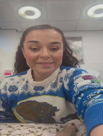 Poster for Holiday video from Dani Harmer