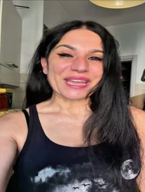 Poster for Birthday video from Cristina Scabbia