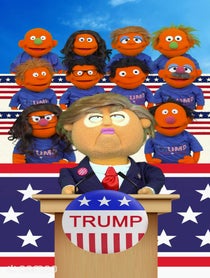Poster for Intro video video from Donald Trump Puppet
