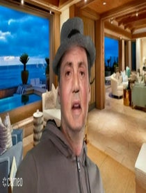 Poster for Intro video video from At Home With Sly Stallone