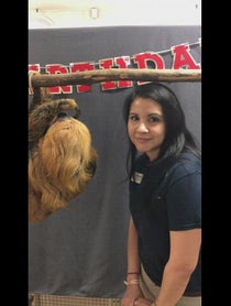 Poster for Birthday video from Curly the Sloth at Houston Zoo