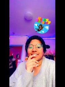 Poster for Birthday video from Meg