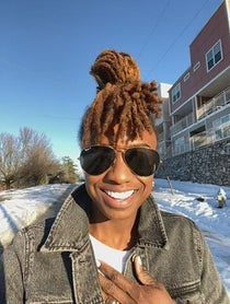 Poster for Pep Talk video from Dominique Blake