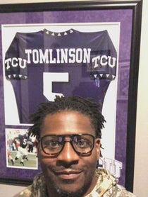 Poster for Birthday video from LaDainian Tomlinson