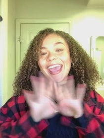 Poster for Birthday video from Tahani Anderson