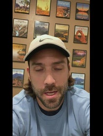 Poster for Wedding shoutout video from Mark Titus