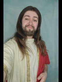 Poster for Give Thanks video from TikTok Jesus