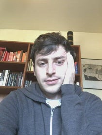 Poster for Birthday video from Alex Edelman