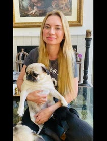 Poster for Birthday video from The Pug Queen