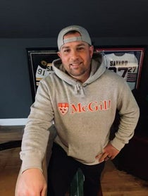 Poster for Birthday video from Marc Savard