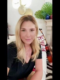 Poster for Pep Talk video from Daisy Fuentes