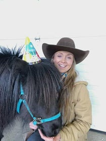 Poster for Birthday video from Amber Marshall