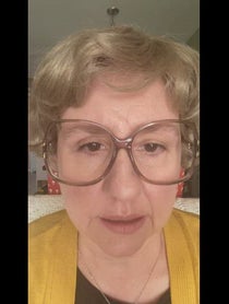 Poster for Announcement video from Kelly’s Mom (Pam Cook)