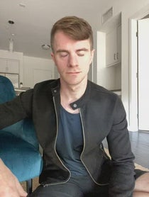Poster for Birthday video from Louis Virtel