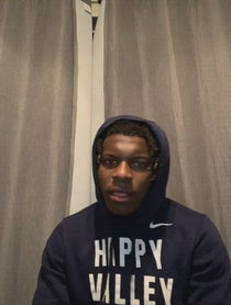 Poster for Pep Talk video from Lamont Wade