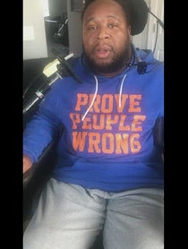 Poster for Pep Talk video from Eric LeGrand