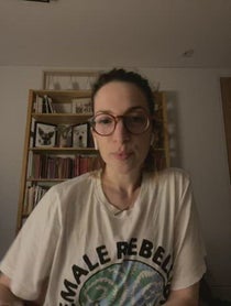 Poster for Pep Talk video from Molly Bernard