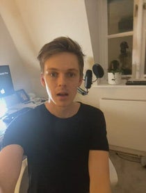 Poster for Birthday video from Caspar Lee