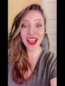 Poster for Birthday video from Gina Grad