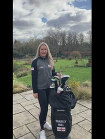 Poster for Birthday video from Charley Hull