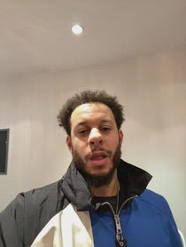 Poster for Birthday video from Seth Curry