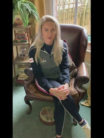 Poster for Pep Talk video from Charley Hull