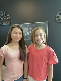 Poster for Birthday video from Lily Rose & Tierney Smith
