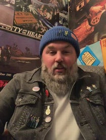Poster for Birthday video from geoff tate