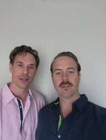 Poster for Birthday video from Broadway Husbands
