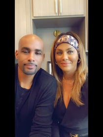 Poster for Birthday video from Boris Kodjoe and Nicole Ari Parker