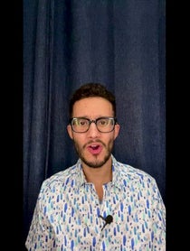 Poster for Birthday video from Nick Serrano