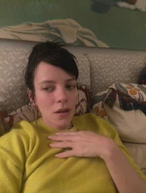 Poster for Birthday video from Lily Allen