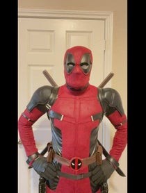 Poster for Birthday video from Deadpool