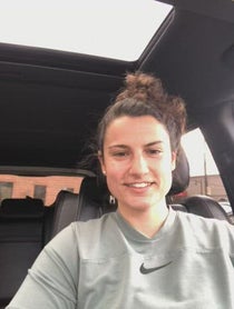 Poster for Pep Talk video from Amanda Pelkey